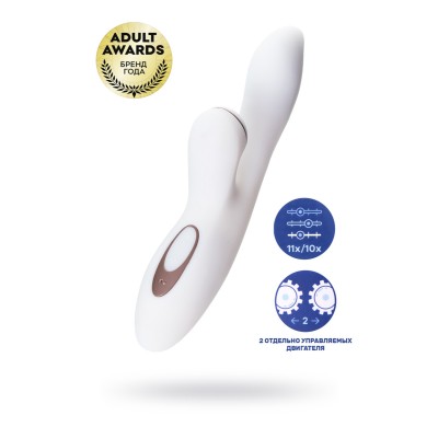 Вибратор кролик с вакуумно-волновой стимуляцией клитора Satisfyer Pro G-Spot Rabbit