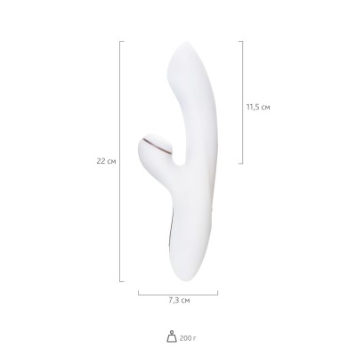 Вибратор кролик с вакуумно-волновой стимуляцией клитора Satisfyer Pro G-Spot Rabbit