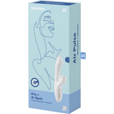 Вибратор кролик с вакуумно-волновой стимуляцией клитора Satisfyer Pro G-Spot Rabbit