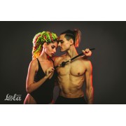 Кляп Party Hard Love Addict Black