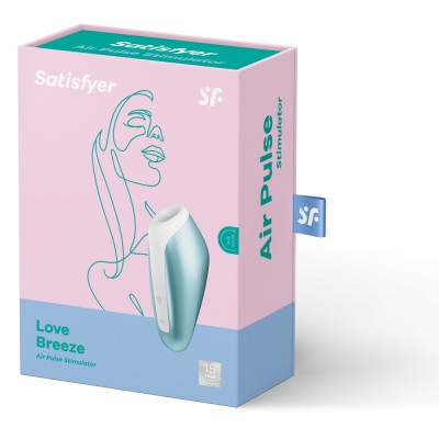 Вакуумный стимулятор Satisfyer Love Breeze Ice Blue