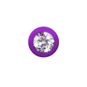 Анальная Цепочка с Кристаллом Emotions Buddy Purple
