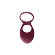 Эрекционное виброкольцо Lola Games Pure Passion Daydream Wine Red
