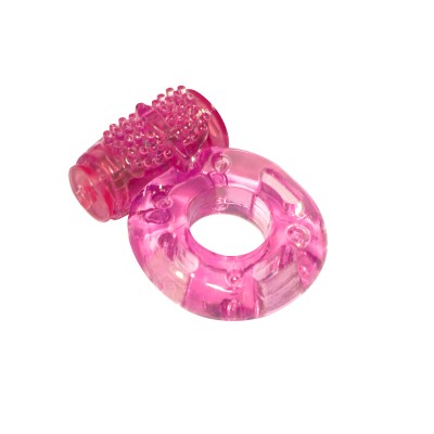 Эрекционное кольцо с вибрацией Rings Axle-pin pink