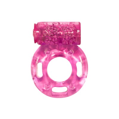 Эрекционное кольцо с вибрацией Rings Axle-pin pink