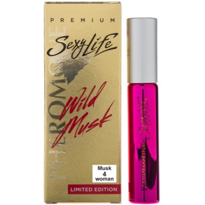 Духи с феромонами Sexy Life Wild Musk №4 Eros Versace for women, 10 мл