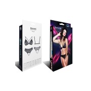 Эротический комплект белья Demoniq Pola, черный