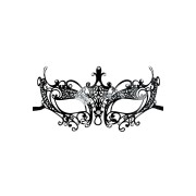 Черная металлическая маска TOYFA Theatre