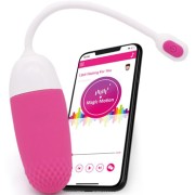 Виброяйцо со смарт управлением Magic Motion Magic Vini, розово-белый