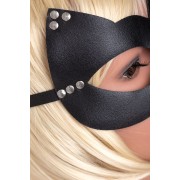 Пикантная черная маска "Кошка"